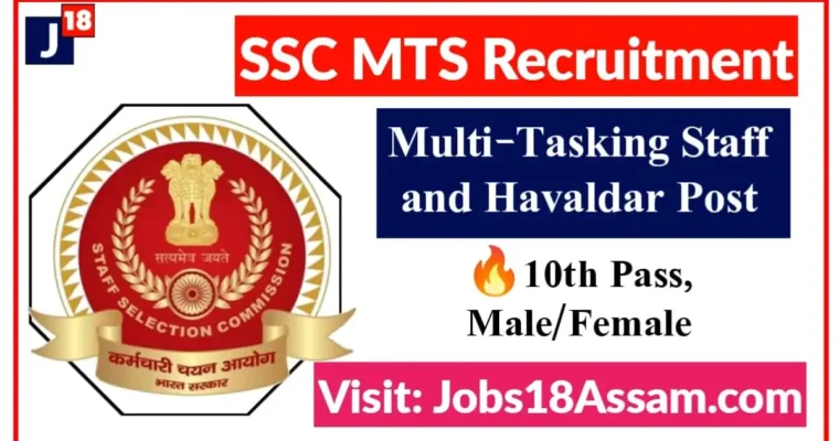 SSC MTS Recruitment 2024, Apply Online Form for Multi-Tasking Staff, and Havaldar and Last Date
